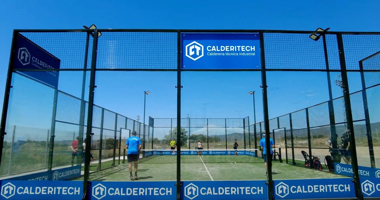 Inaguración pista de padel Calderitech